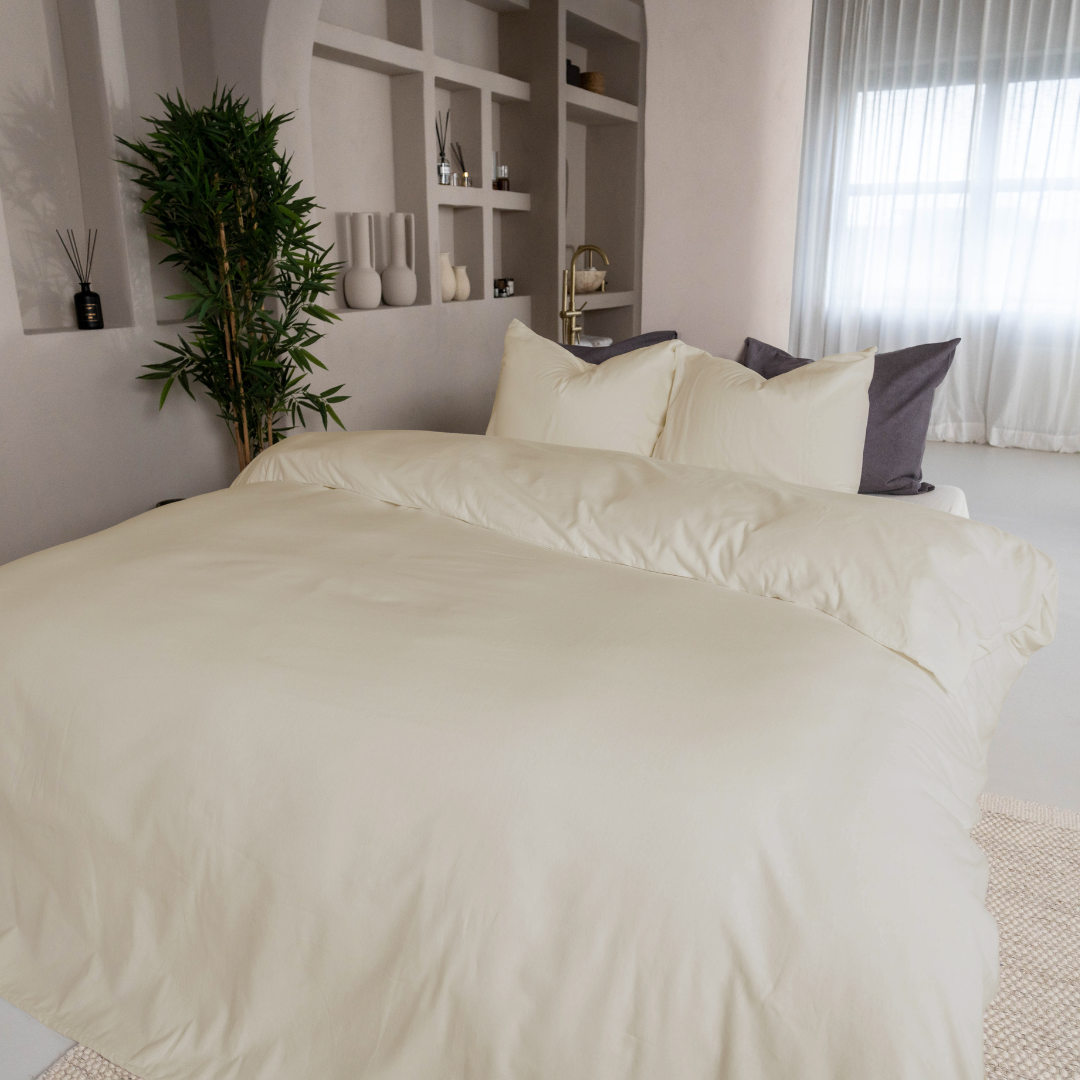 Kayori kussensloop Showa 2 stuks offwhite