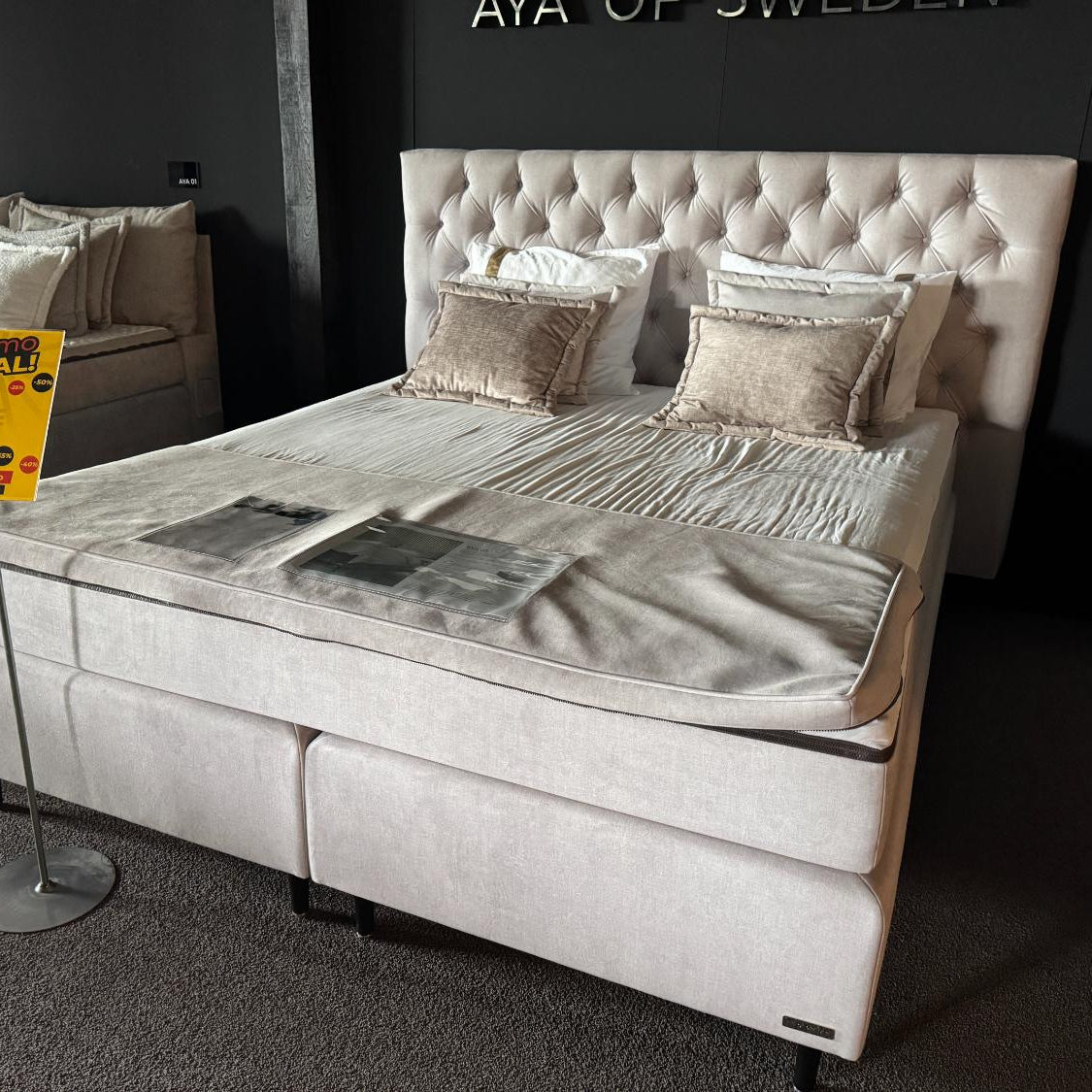 AYA of Sweden 02 Boxspring - 180x210cm (Harderwijk)