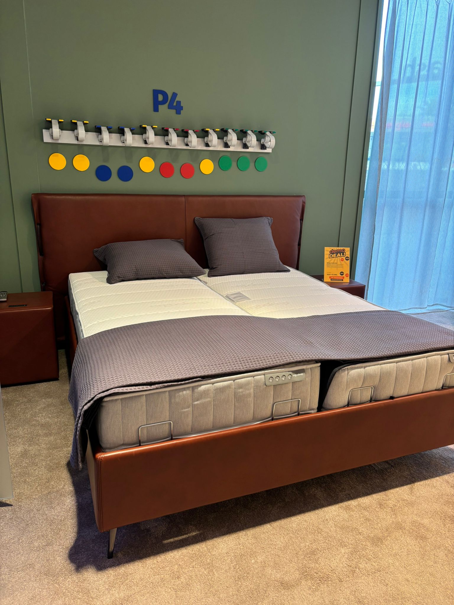 Beluga bedmodel (inclusief TV-lift) - 180x210cm (Harderwijk)