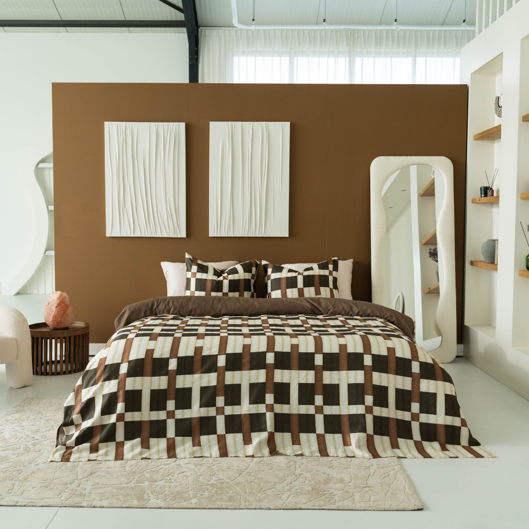 Kayori dekbedovertrek Abashi Katoensatijn 100% katoen satijn 220