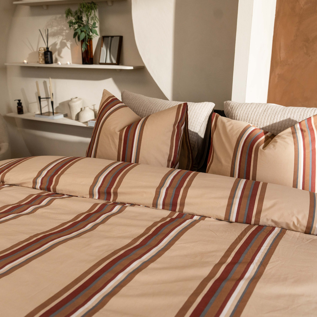 Kayori dekbedovertrek Agui Tencel 100% tencel zand