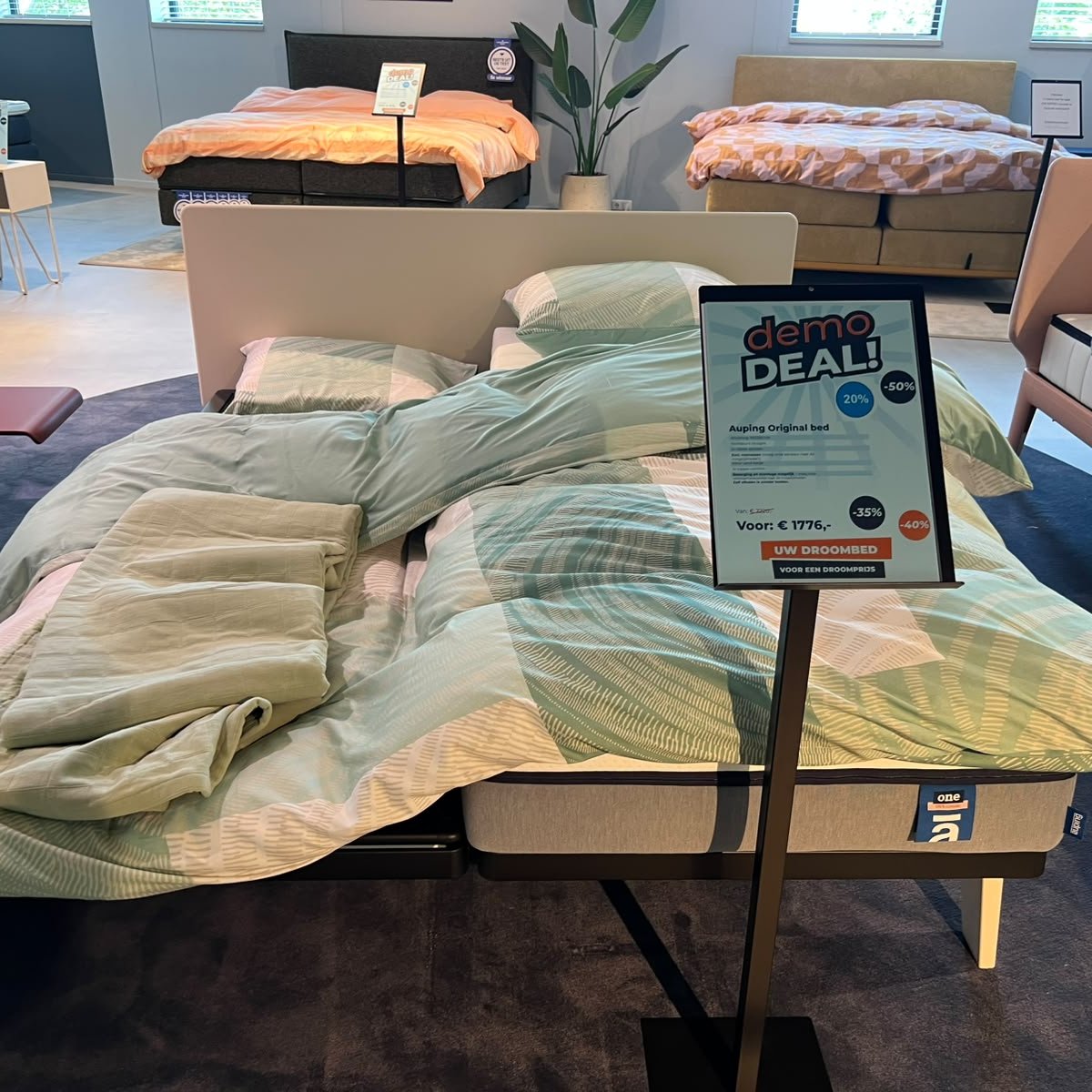 Auping Original bed Straight 160x200 cm demodeal