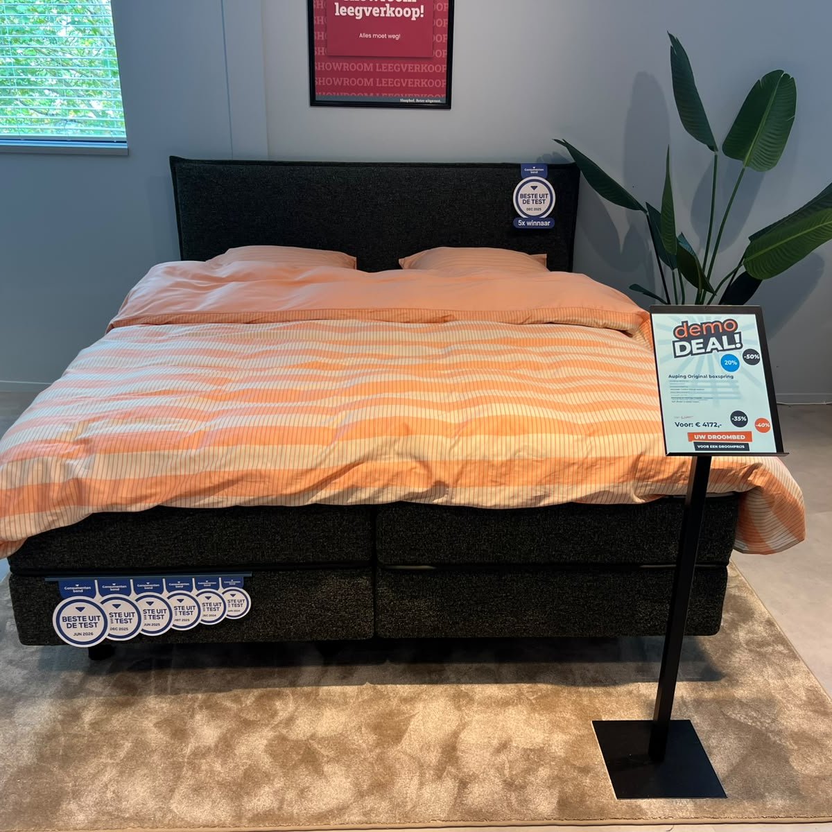 Auping Original boxspring Wink Comfort 180x210 cm demodeal