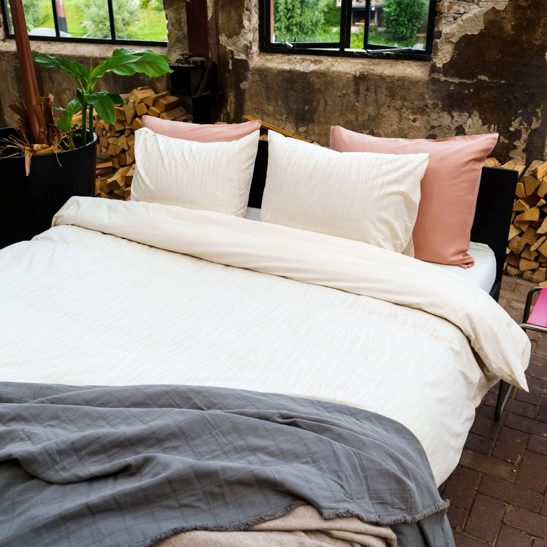 Kayori dekbedovertrek Chika Tencel 100% katoen naturel