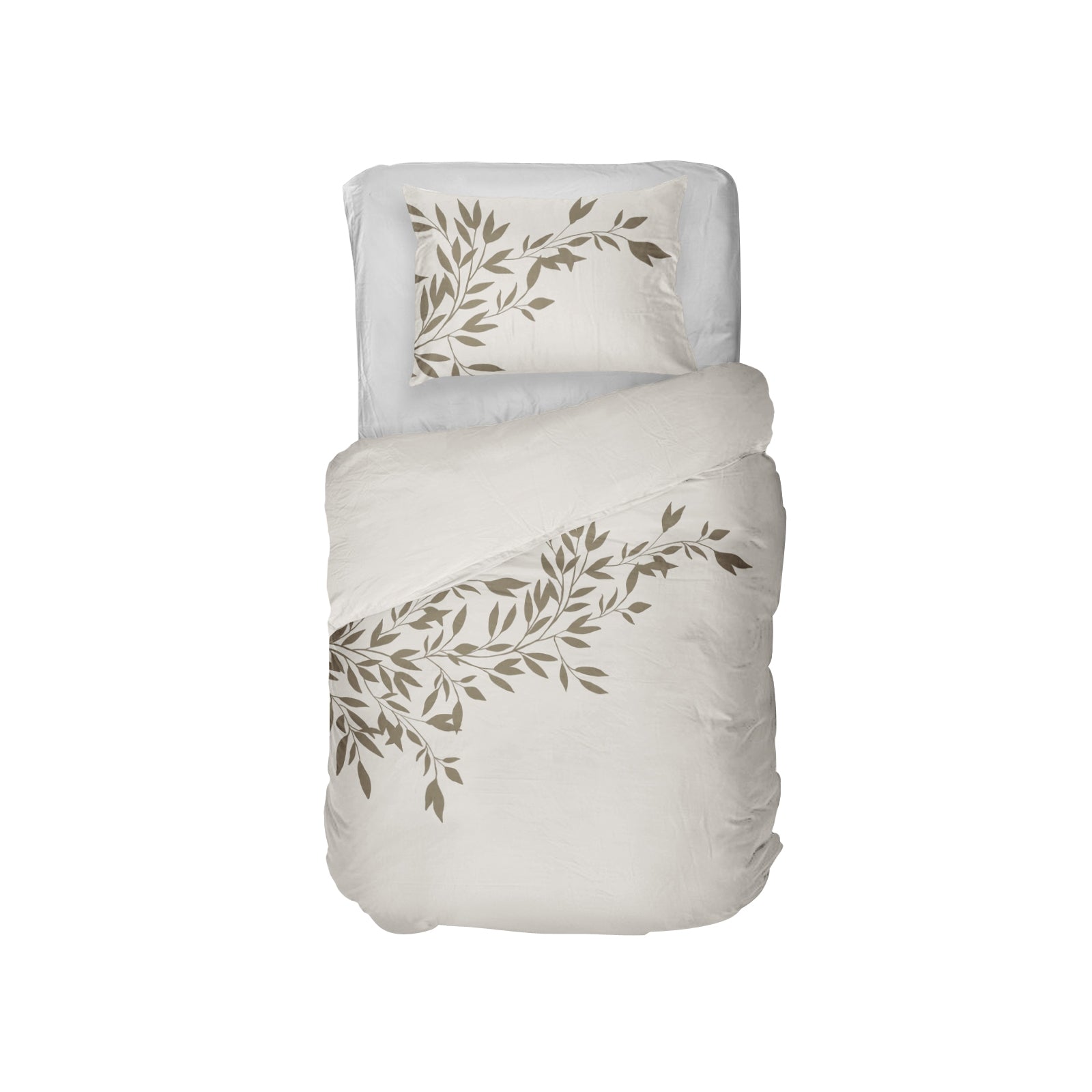 Kayori dekbedovertrek Habo Katoen 100% katoen zand