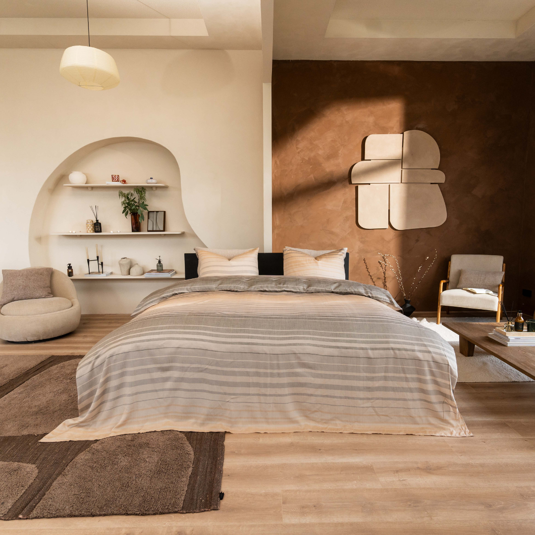 Kayori dekbedovertrek Hibara Tencel 100% tencel 220