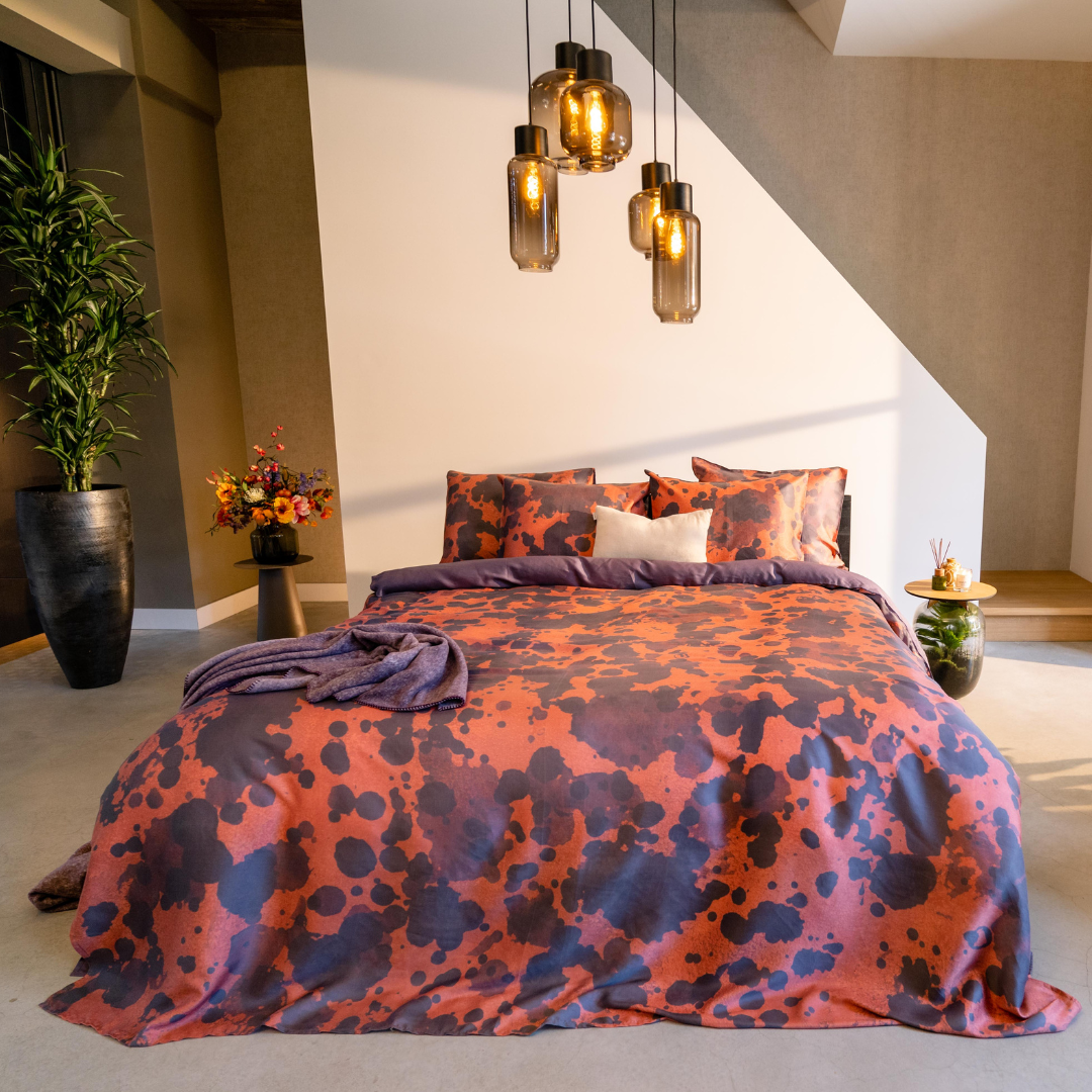 Kayori dekbedovertrek Adame Hennep 90% tencel 10% hennep terra