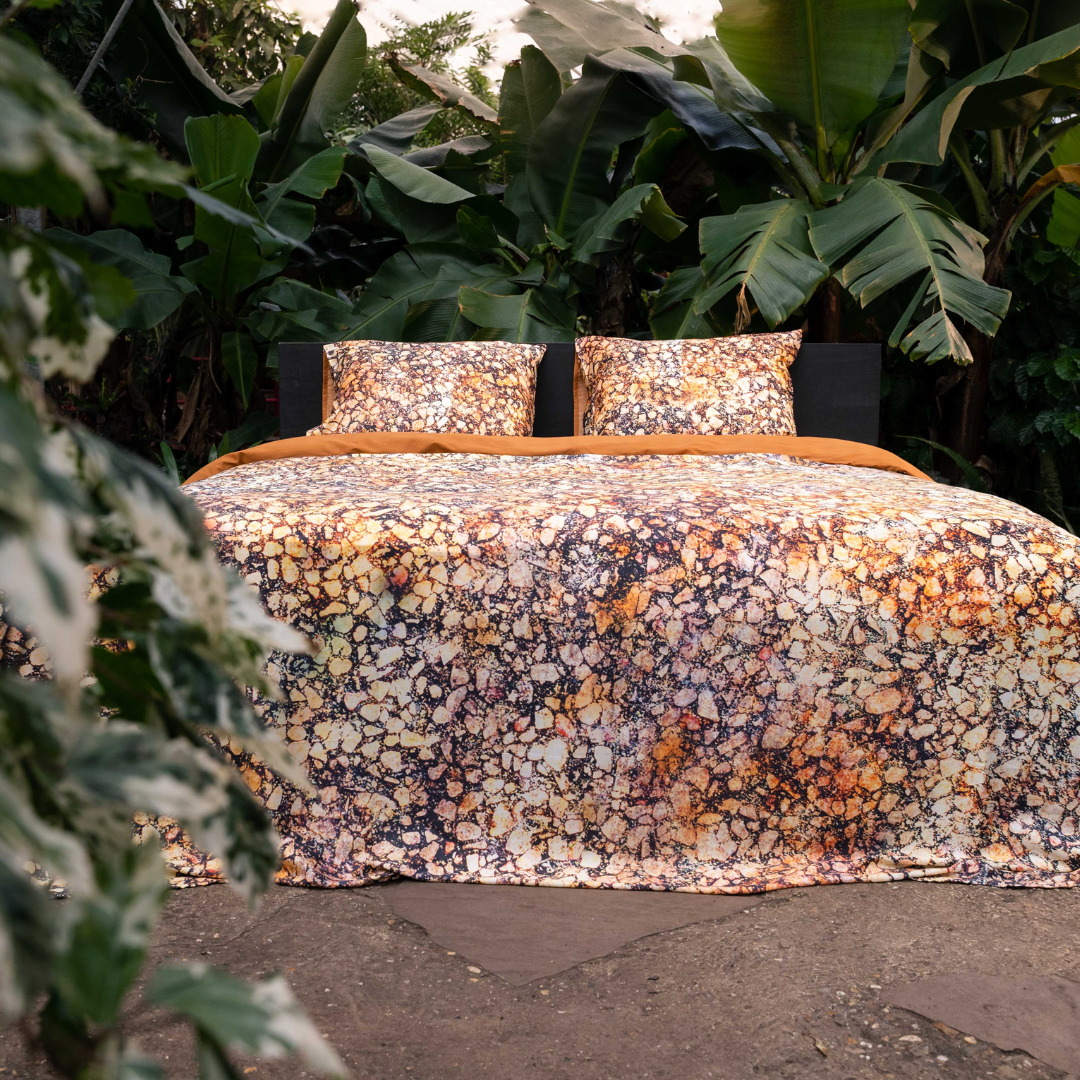 Kayori dekbedovertrek Tae Egyptisch Satijn 100% katoen satijn multi