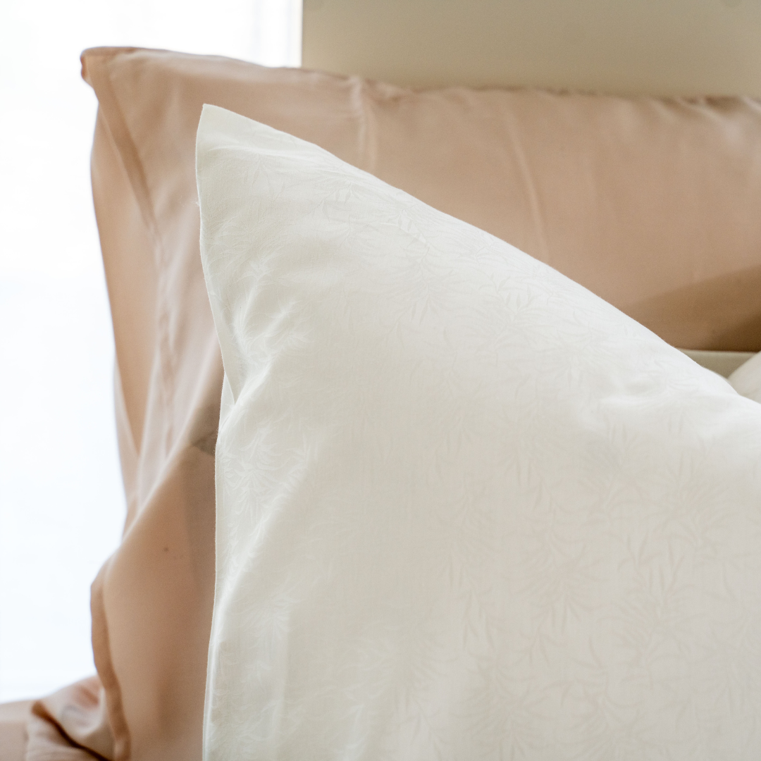 Kayori dekbedovertrek Koko Katoen 60% katoen 40% tencel wit