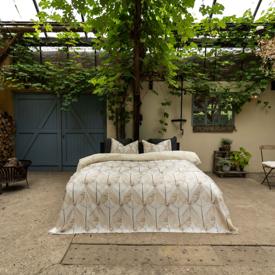 Kayori dekbedovertrek Kushi Katoensatijn 100% katoen satijn 220