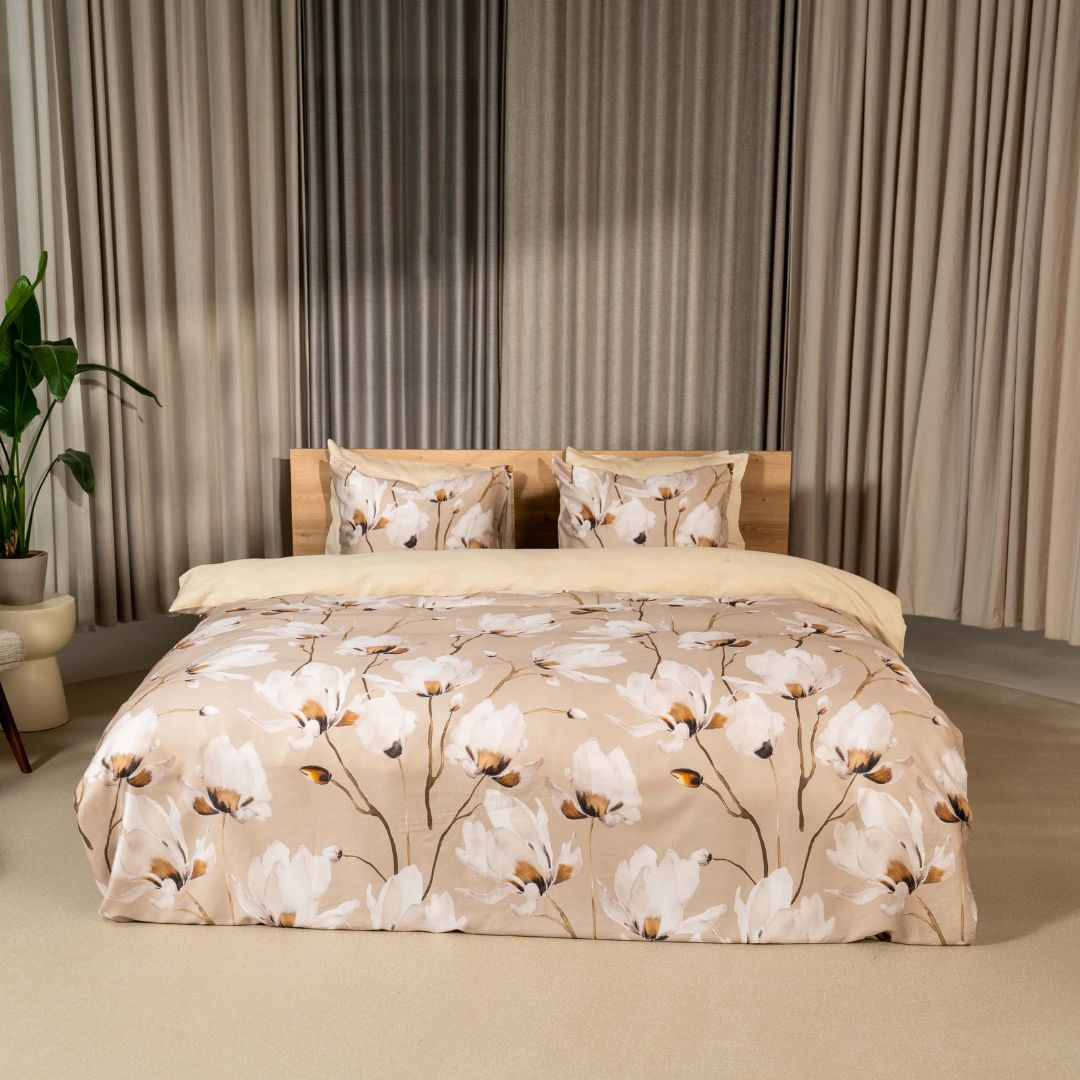 Kayori dekbedovertrek Mano Katoensatijn 100% katoen 220