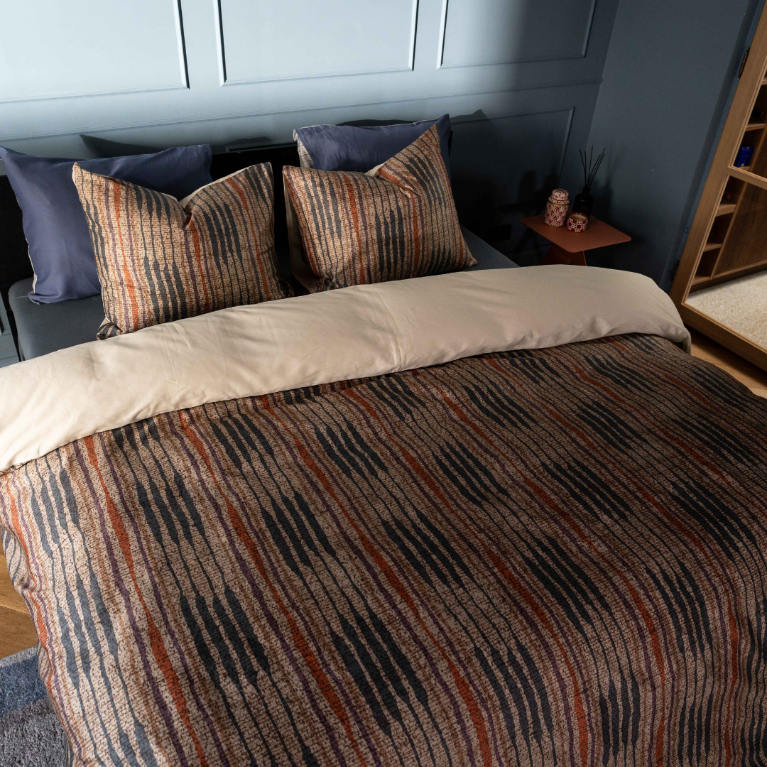 Kayori dekbedovertrek Nose Katoensatijn 100% katoen