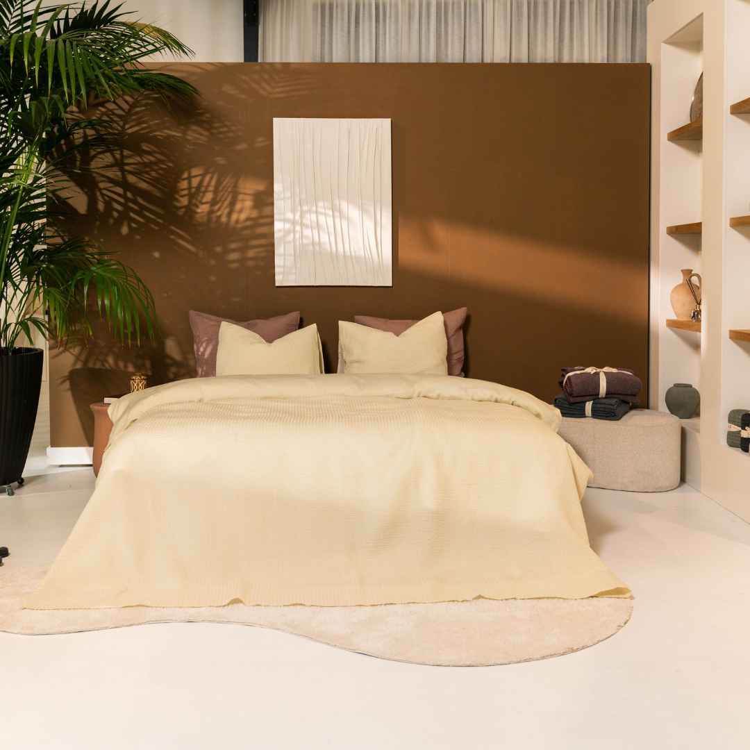 Kayori dekbedovertrek Ochi Tencel© 100% tencel offwhite