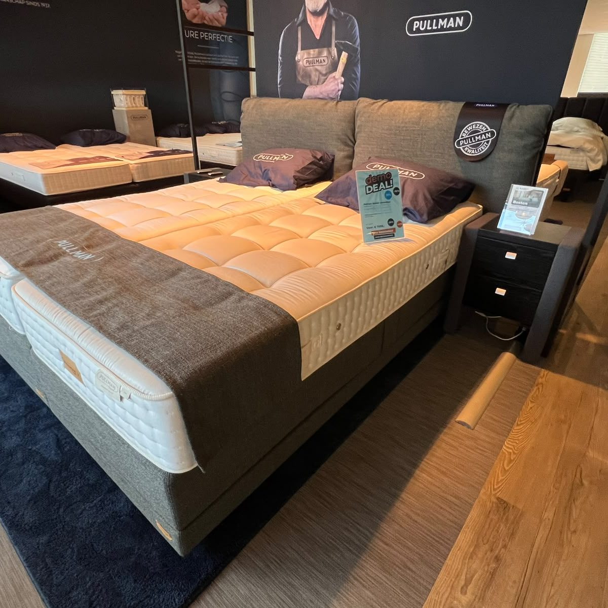 Pullman Boston verstelbare boxspring showroommodel Harderwijk