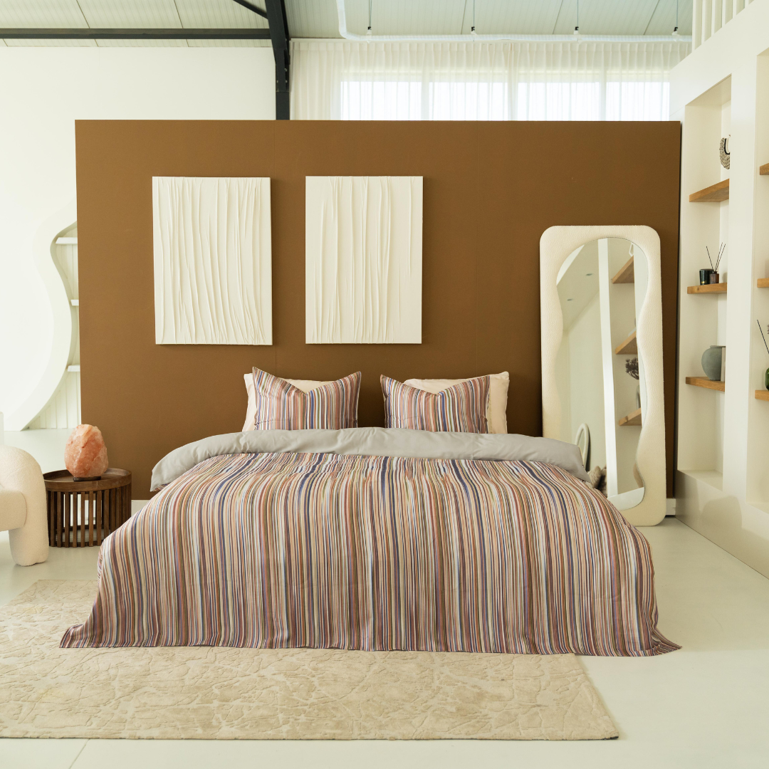 Kayori dekbedovertrek Rusu Katoensatijn 100% katoen satijn 220