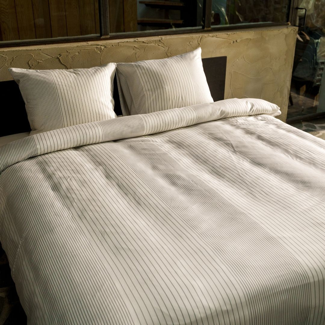 Kayori dekbedovertrek Sao Tencel© 100% tencel grijs