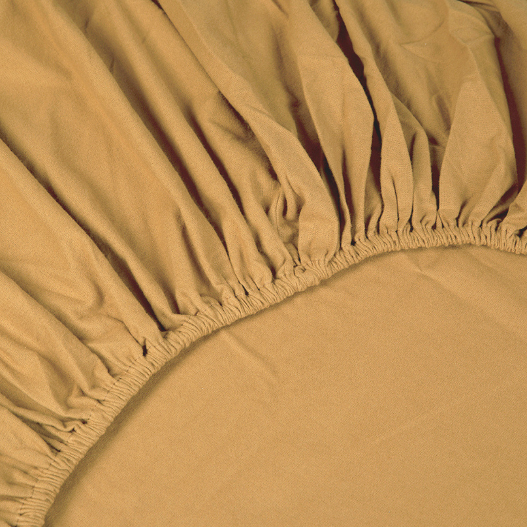 Kayori dekbedovertrek Showa HSL Flanel 80 – goud