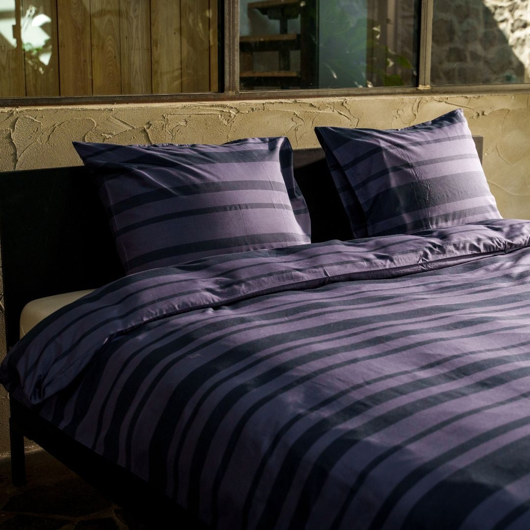 Kayori dekbedovertrek Sora Tencel© 100% tencel antraciet