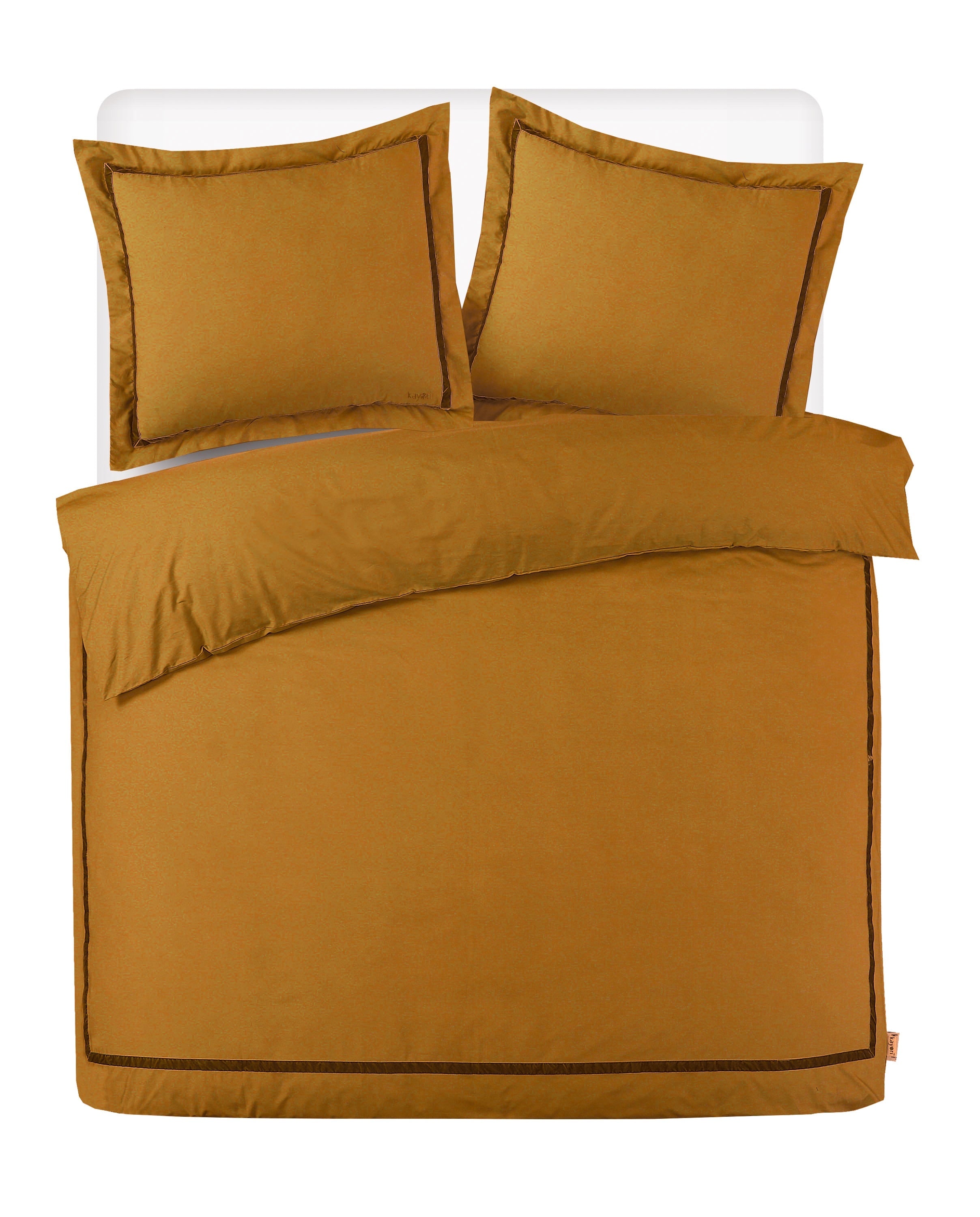 Kayori dekbedovertrek Yamato Katoenperkal 100% katoen goud