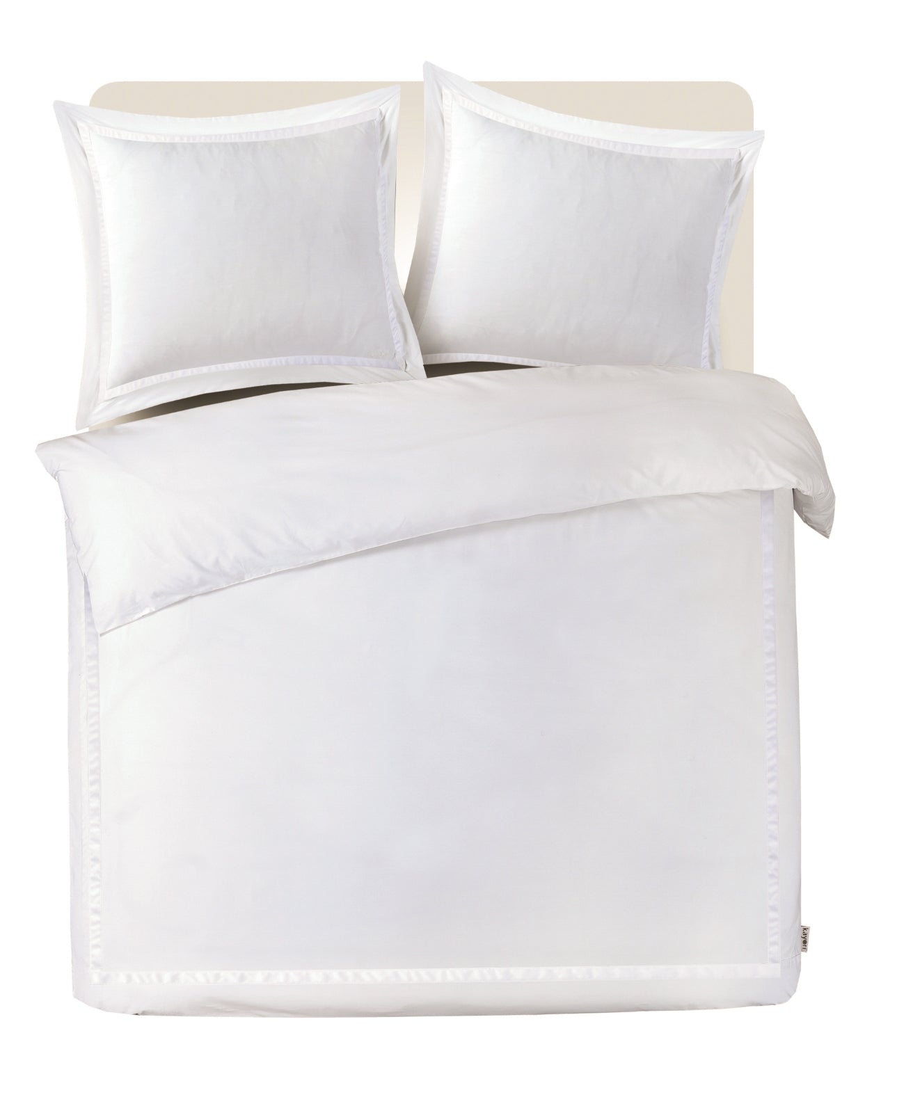 Kayori dekbedovertrek Yamato Katoenperkal 100% katoen wit