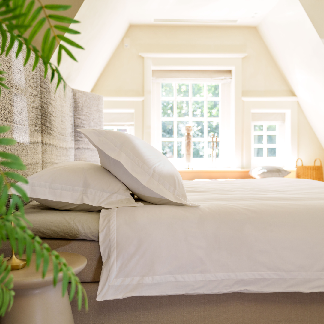 Kayori dekbedovertrek Yamato Katoenperkal 100% katoen wit