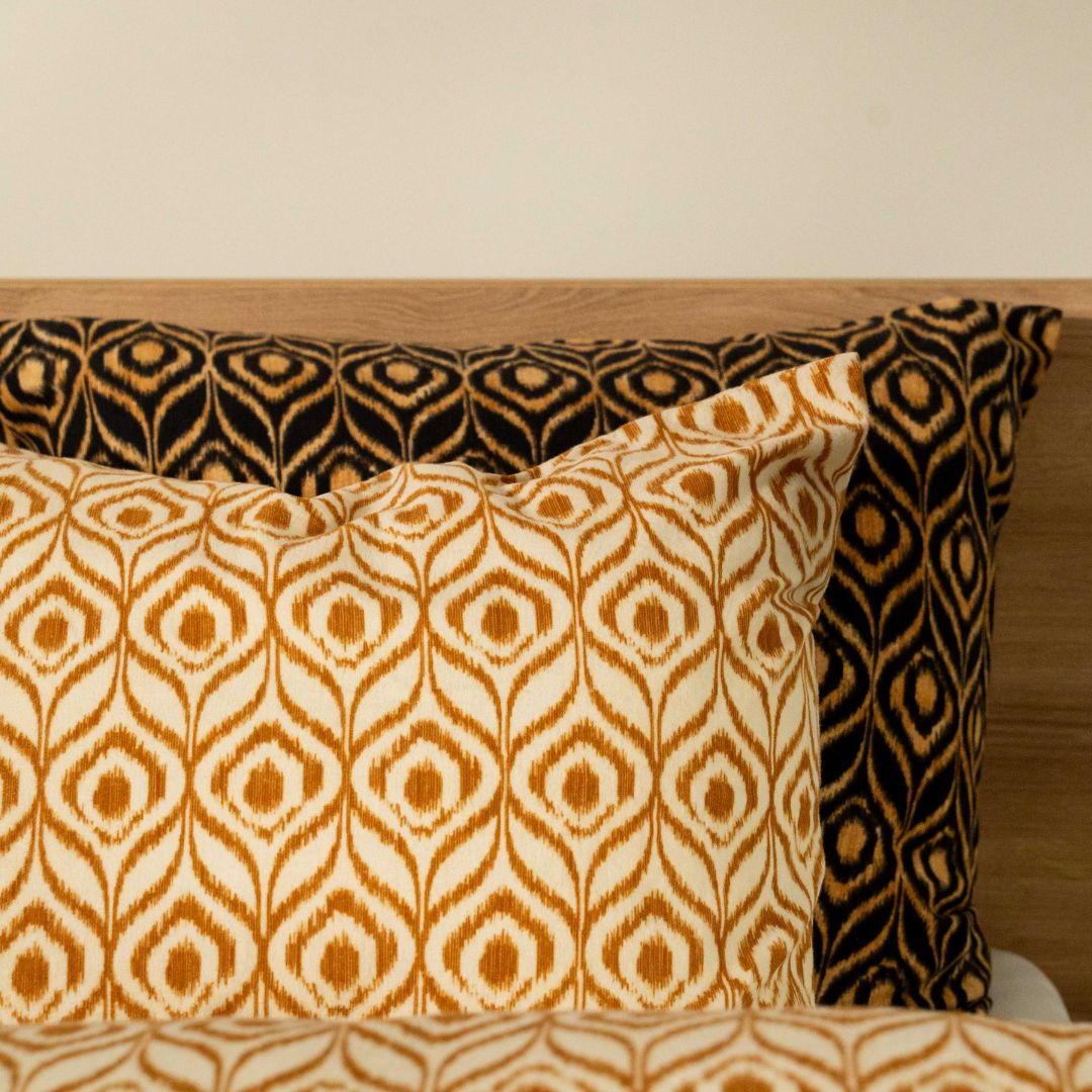 Kayori dekbedovertrek Yra Flanel 100% katoen goud