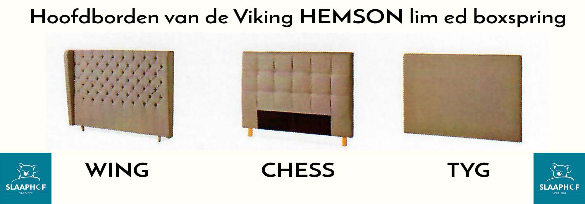 Hoofdborden Viking Hemson lim ed